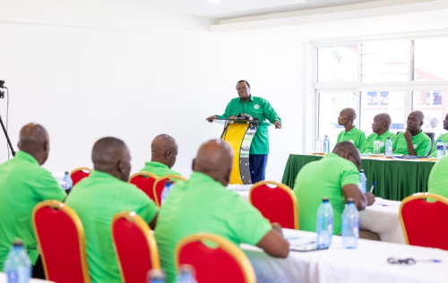 The COTU Secretary General Francis Atwoli during the Kenya Plantation and Agricultural Workers Union (KPAWU) Quinquennial Conference at the Tom Mboya Labour College in Kisumu on Saturday, January 17, 2026. PHOTO/@AtwoliDza/X