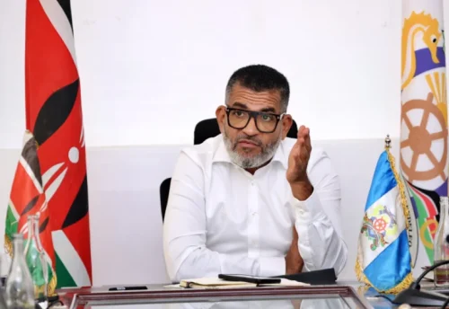 Mombasa County Governor Abdulswamad Nassir during a past function. PHOTO/@A_S_Nassir/X