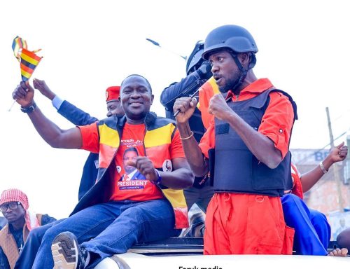 The National Unity Platform (NUP) leader and Uganda's opposition leader, Bobi Wine during his pas rally: PHOTO/facebook.com/www.bobiwine.ug