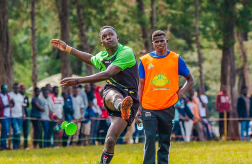 Eric Cantona of Kabras Sugar RFC goes over for a try converts 50-14 against Strathmore Leos on Friday, January 16, 2026. PHOTO/@RfcKabras/X