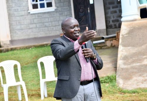 Nandi Senator Samson Cherargei during a past event: PHOTO/facebook.com/NandiSenator