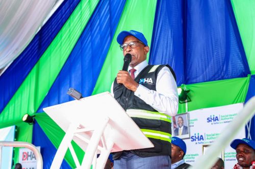 Health CS Aden Duale during health tour of Bomet County on January 22, 2026: PHOTO/@HonAdenDuale/X