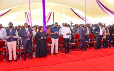 Sifuna joins Gachagua in Murang’a for MP Gakuya’s mother’s burial