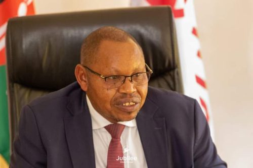 Saitoti Torome during a past event. PHOTO/@JubileePartyK/X