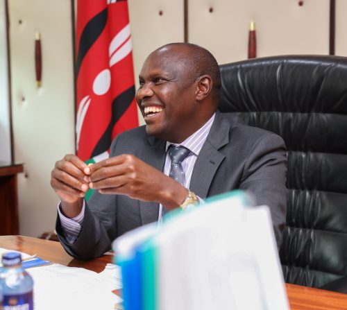 Felix Koskei during a briefing with the Committee on Implementation of the 10-Point Agenda. PHOTO/@koske_felix/X