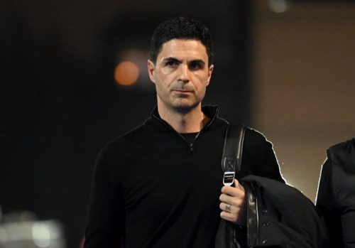 Arsenal boss Mikel Arteta during the Carabao Cup match against Chelsea at Stamford Bridge. PHOTO/@Arsenal/X