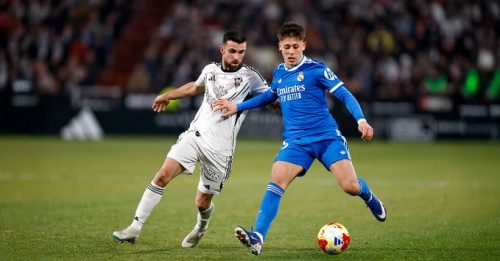 Real Madrid face Albacete during their Copa del Rey match. PHOTO/@realmadrid/X