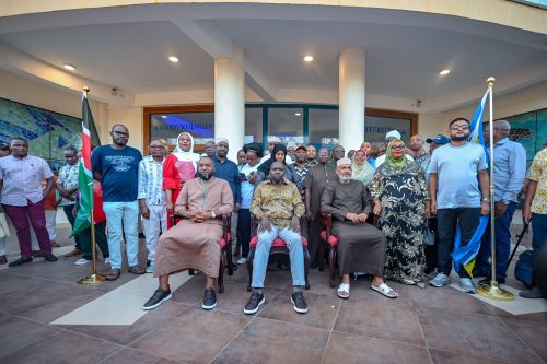 Interior Cabinet Secretary Kipchumba Murkomen during a consultative meeting with Members of Parliament from all six coastal counties on January 16, 2025. PHOTO/https://www.facebook.com/OnesimusKipchumbaMurkomen