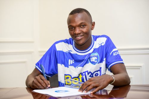 Ellias Mugane during a past event. PHOTO/@AFCLeopards/X