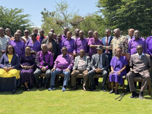 Central Organisation of Trade Unions (COTU-K) Secretary General Francis Atwoli, during a preparatory lunch meeting with 42 General Secretaries from COTU-affiliated trade unions on January 6, 2026. PHOTO/@AtwoliDza/X