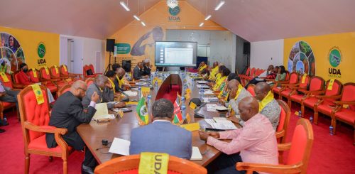 Members during the UDA NEC meeting in Nairobi on January 2, 2026. PHOTO/@UDAKenya/X