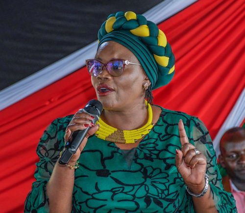 Githunguri Member of Parliament (MP) Gathoni Wamuchomba, during coffee day in Gatagua coffee cooperative in Murang’a county on Friday, January 2, 2025: PHOTO/facebook.com/HonGathoniWamuchombaHSCMP