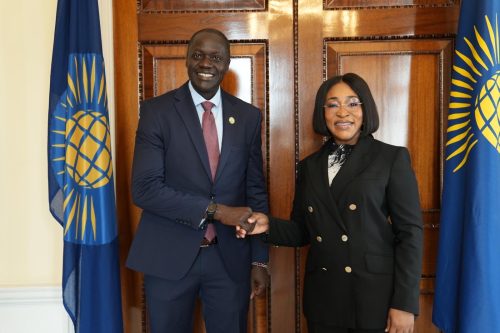 Kenya's High Commissioner to the United Kingdom, Amb. Manoah Makoloo, during diplomatic engagements in London during the week ending January 30, 2026. PHOTO/@KenyainUK/X