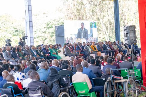 Cabinet Secretary for Youth Affairs, Sports and the Creative Economy Salim Mvurya, a function at State House, Nairobi, where 1,253 gold awardees were recognised for their achievements under the President’s Awards Kenya programme on January 21, 2026. PHOTO/https://www.facebook.com/GovernorSalimMvurya