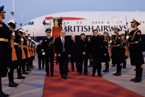 The United Kingdom’s Prime Minister in China. PHOTO/@Keir_Starmer/X