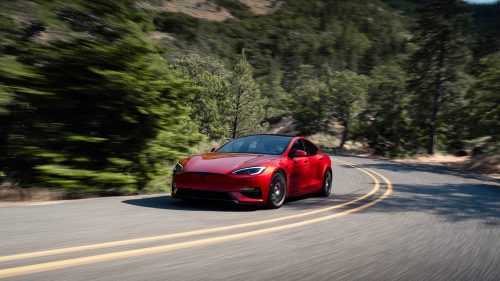 A Tesla Model S. PHOTO/@SawyerMerritt/X