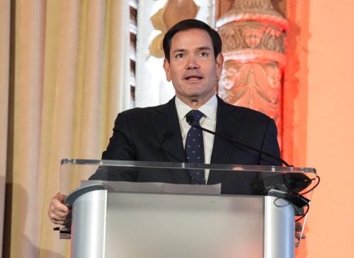 US Secretary of State Marco Rubio during a past function. PHOTO/@SecRubio/X