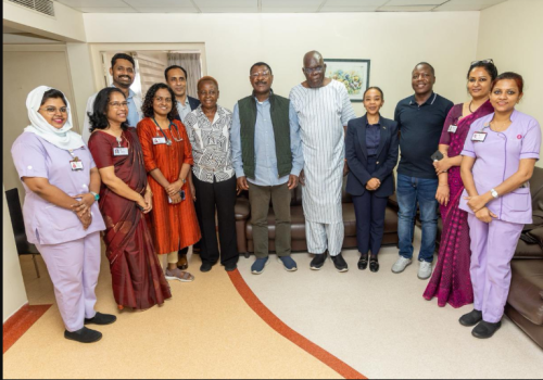 Speaker Moses Wetang'ula visits ailing Kwanza MP Ferdinand Wanyonyi. PHOTO/@HonWetangula/X