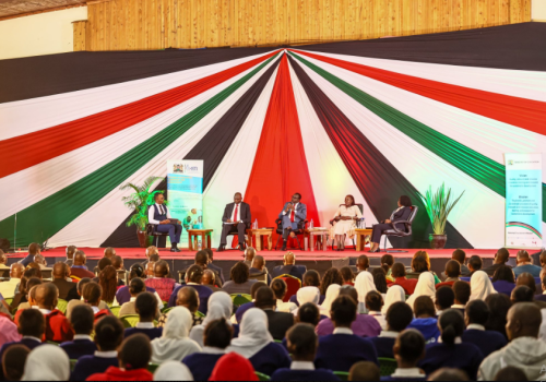 Education CS Julius Migos engaging stakeholders at the Elimu Mashinani forum on Tuesday, January 20, 2026 in Nairobi: PHOTO/@HonJuliusMigos/X