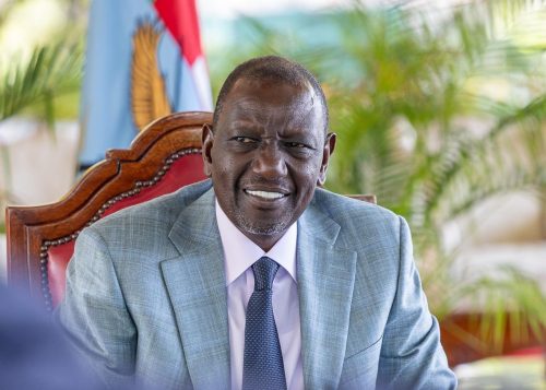 President William Ruto during the briefing on the reforms from Education Cabinet Secretary Migosi Ogamba to President Ruto at State House, Nairobi on Wednesday, January 7, 2026: PHOTO/@WilliamsRuto/X