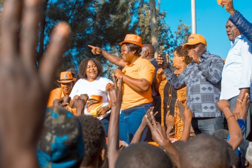 Gladys Wanga and ODM leaders