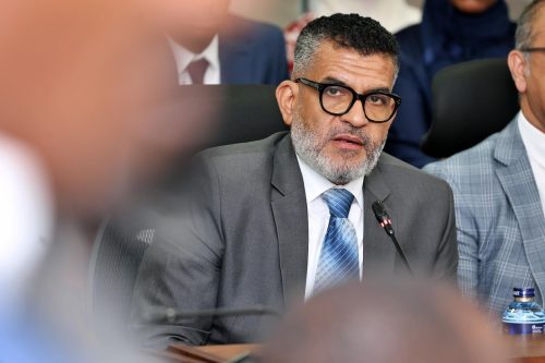 ODM Deputy Party Leader and Mombasa Governor Abdullswamad Sheriff during an engagement with the Senate County Public Investments and Special Funds Committee on Tuesday, January 20, 2026: PHOTO/facebook.com/abdulswamadnassir