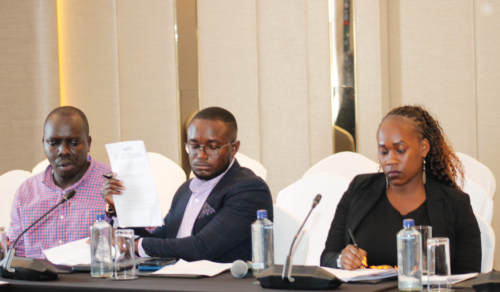 The Kenya National Chamber of Commerce and Industry (KNCCI) siiting on Safaricom stake sale to Vodacom on Friday, January 16, 2026. PHOTO/The Parliament of Kenya