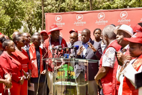 Jubilee Party Presidential candidate Fred Matiangi during a presser on Tuesday, January 6, 2026: PHOTO/@RealMatiangi/X