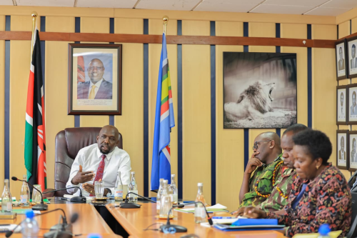 A multi-agency meeting bringing together law enforcement and regulatory agencies on Tuesday, January 6, 2026. PHOTO/@kipmurkomen/X