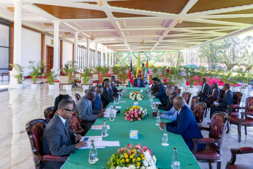 President William Ruto, during a meeting with the East African Law Society (EALS) at State House, Nairobi, on Wednesday, January 14, 2026. PHOTO/@WilliamsRuto/X