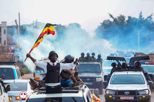 Opposition leader Bobi Wine during his campaign rally in Kampala Central on January 12, 2026. PHOTO/facebook.com/www.bobiwine.ug