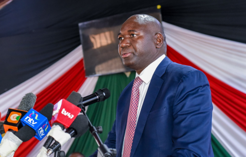 Education Principal Secretary Julius Bitok during his past event: PHOTO/@JuliusKBitok/X