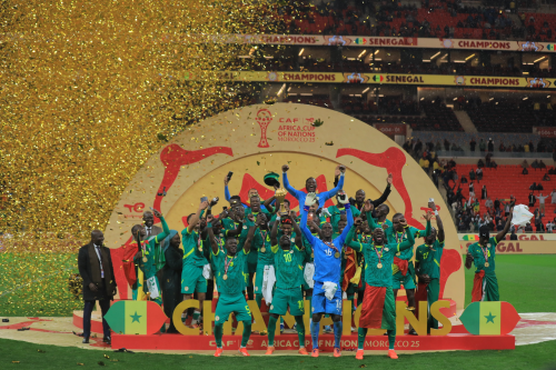 AFCON 2025 winners Senegal crowned champions after their win over Morocco. PHOTO/@CAF_Online/X