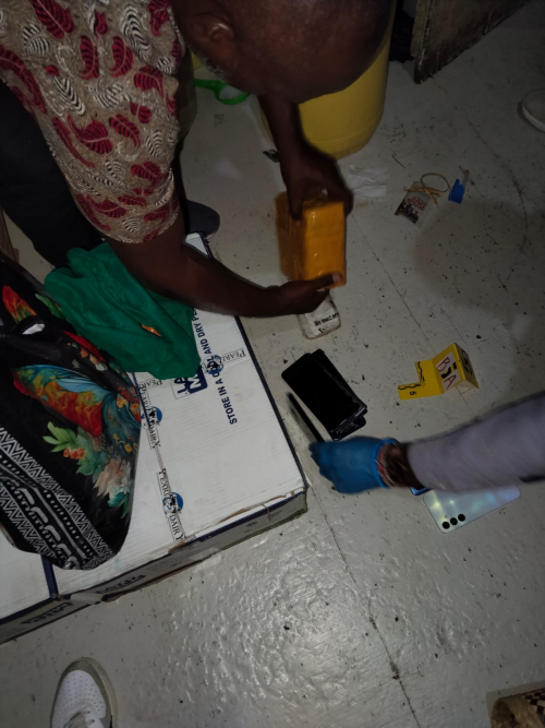 Some of the recovered phones following an intelligence-led operation in various parts of the city on January 2026. PHOTO/@DCI_Kenya/X