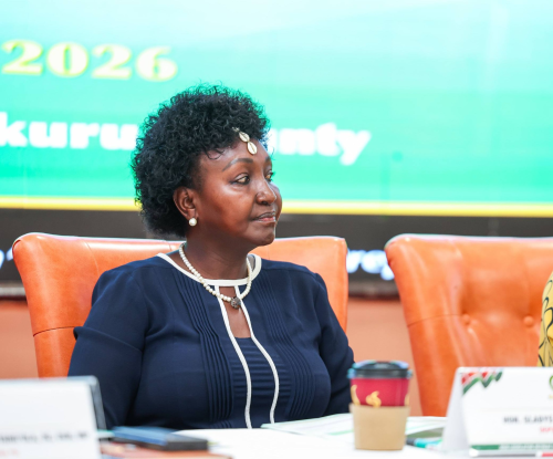 Deputy Speaker of the National Assembly Gladys Boss Shollei addressing Members during the official opening of the 2026 National Assembly Retreat in Naivasha Constituency, Nakuru County, on Tuesday, January 27, 2026. PHOTO/https://www.facebook.com/ParliamentKE