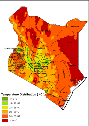Weekly weather outlook by the Kenya Met released on Tuesday, January 13, 2026. PHOTO/@MeteoKenya/X