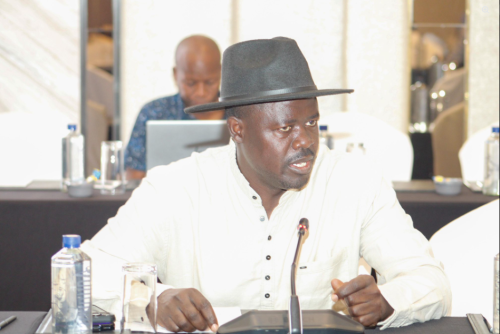 Homa Bay Towm Member of Parliament Peter Kaluma during the Kenya National Chamber of Commerce and Industry (KNCCI) sitting on Safaricom stake sale to Vodacom on Friday, January 16, 2026. PHOTO/The Parliament of Kenya