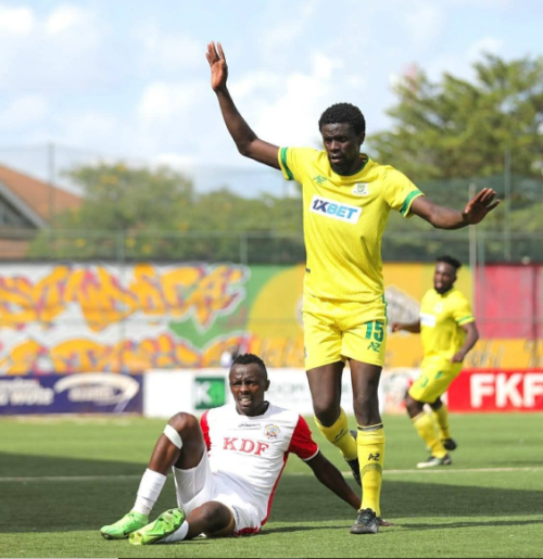 A league action between Ulinzi Stars and Mathare United. PHOTO/Mathare United