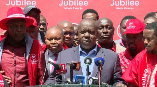 Jubilee Party Presidential candidate Fred Matiangi during a presser on Tuesday, January 6, 2026: PHOTO/@RealMatiangi/X
