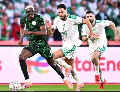 Nigeria's Victor Osimhen in action against Algeria at the AFCON 2025. PHOTO/CAF