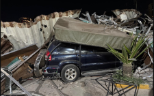 Governor Wamatangi counts losses following night demolition of his business
