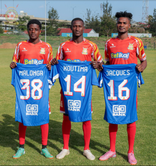Kenya Police FC new recruits. PHTO/@PoliceFCKE/X