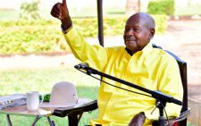 Uganda’s Museveni calls opponents terrorists in victory speech