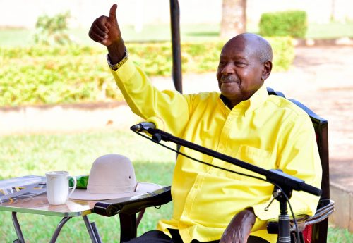 President Yoweri Museveni during his past event: PHOTO/facebook.com/KagutaMuseveni