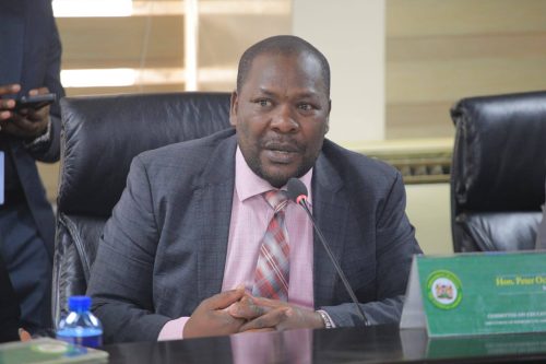 Peter Orero during a past event. PHOTO/https://www.facebook.com/Hon Mwalimu Orero