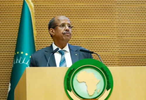 African Union Commission Chairperson Mahmoud Ali Youssouf. PHOTO/@_AfricanUnion/X