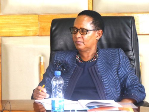 Judith Pareno during a past event. PHOTO/@AGOfficeKenya/X 