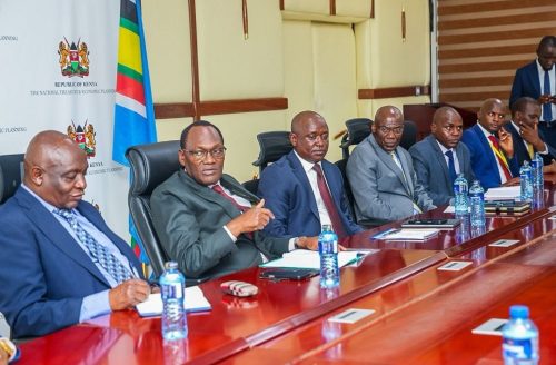 Members of the Technical Working Group during the inauguration to develop Kenya’s National Policy on Unclaimed Financial Assets at the National Treasury. PHOTO/@KeTreasury/X