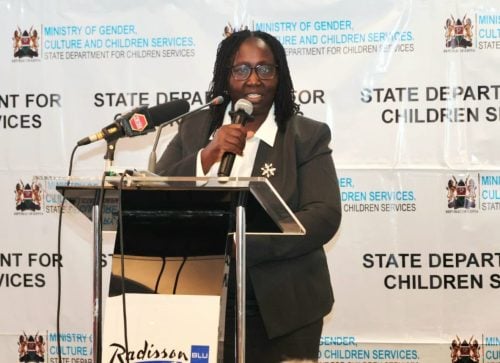Carren Angeng'o during a previous event. PHOTO/@CarrenAgengo/X
