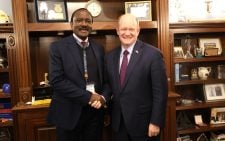 Kalonzo holds talks with powerful US Senator Coons as America’s tour takes shape